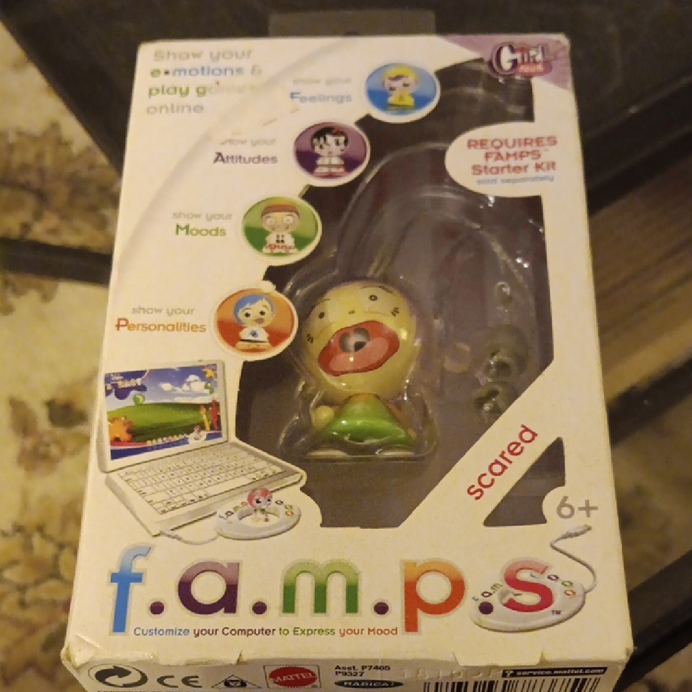 F.A.M.P.S. SCARED CHARACTER TOY